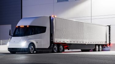 Tesla semi truck deals mileage